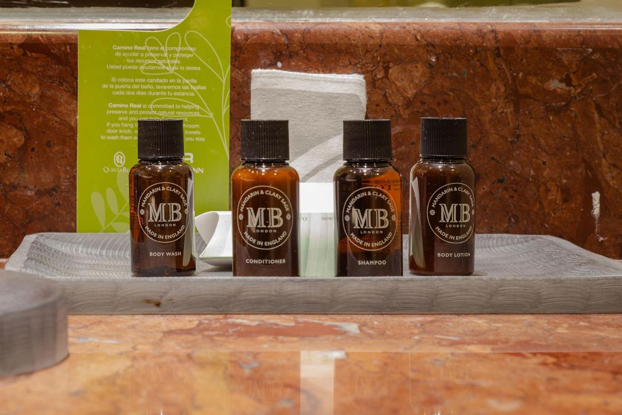 Camino Real Pedregal Mexico Hotel Luaran gambar MB toiletries